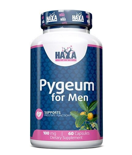 Maisto papildas Haya Labs Pygeum for Men, 60 kaps. цена и информация | Vitaminai, maisto papildai, preparatai gerai savijautai | pigu.lt