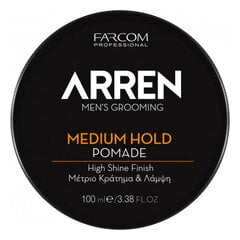 Vidutinės fiksacijos pomada vyrams Farcom Professional ARREN Men's Grooming Medium Hold Pomade, 100 ml kaina ir informacija | Plaukų formavimo priemonės | pigu.lt