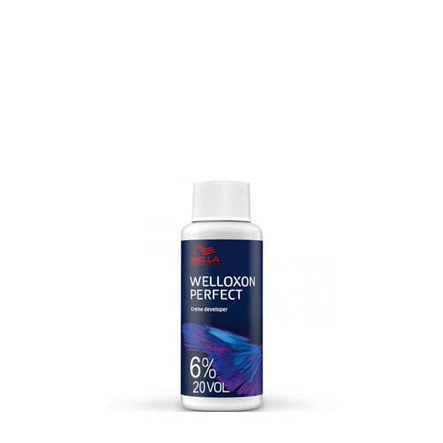 Oksidacinė emulsija Welloxon Perfect 6%, 60 ml цена и информация | Plaukų dažai | pigu.lt