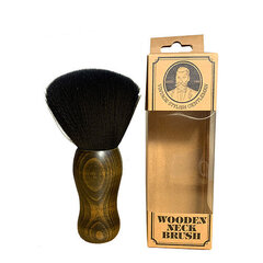 Profesionalus šepetėlis Bratt Vintage Stylish Gentleman Wooden Neck Brush цена и информация | Расчески, щетки для волос, ножницы | pigu.lt