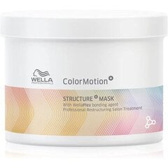 Dažytų plaukų kaukė Wella Color Motion Structure+ Mask, 500 ml kaina ir informacija | Priemonės plaukų stiprinimui | pigu.lt