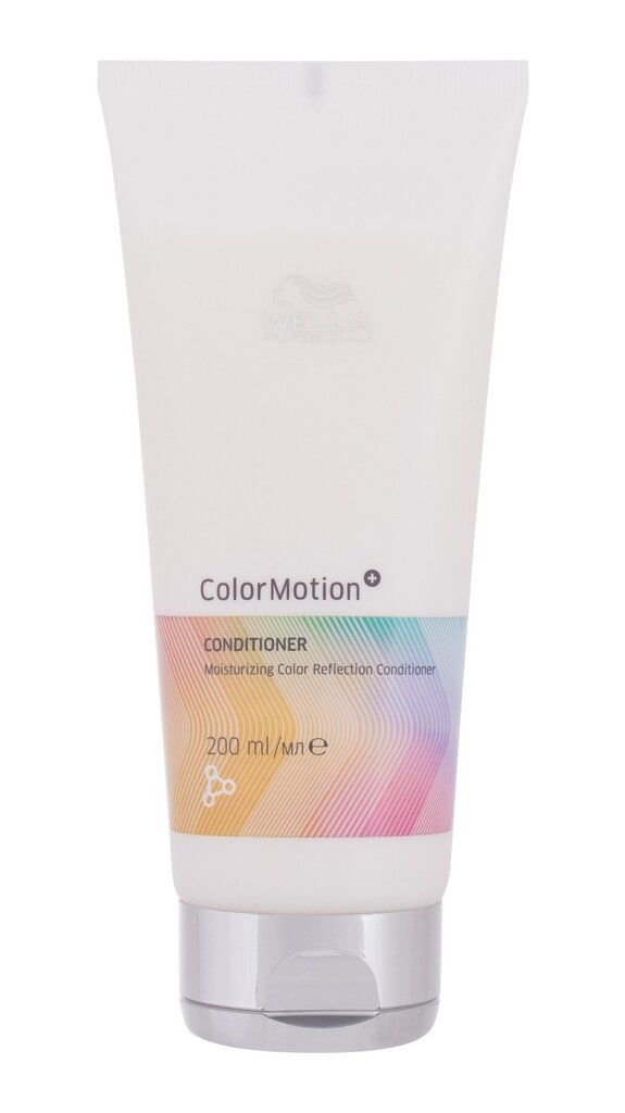 Drėkinamasis dažytų plaukų kondicionierius Wella Color Motion, 200 ml kaina ir informacija | Balzamai, kondicionieriai | pigu.lt