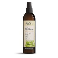 Puškiamas losjonas po depiliacijos Rica Aloe Vera After Wax Lotion, 250 ml kaina ir informacija | Depiliacijos priemonės | pigu.lt