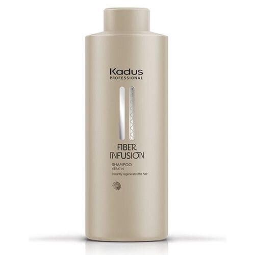 Šampūnas su keratinu Kadus Professional Fiber Infusion Shampoo, 1000 ml kaina ir informacija | Šampūnai | pigu.lt