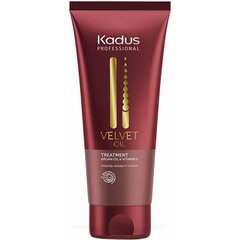 Kaukė pažeistiems plaukams Kadus Professional Velvet Oil In-Salon Treatment Mask, 200 ml kaina ir informacija | Priemonės plaukų stiprinimui | pigu.lt