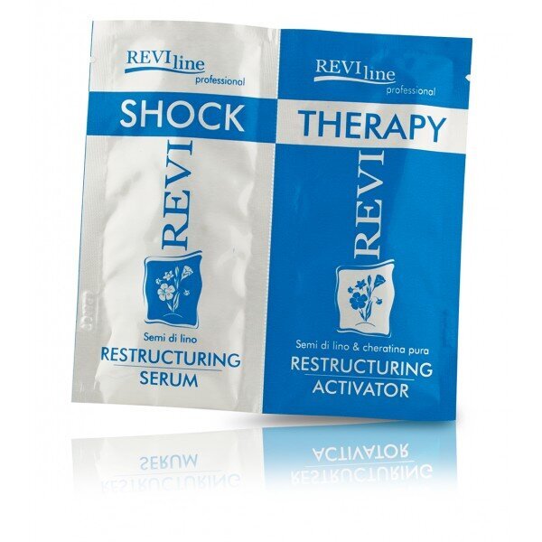 Serumas nualintiems plaukams Revi Shock Therapy, 12x12 ml kaina ir informacija | Priemonės plaukų stiprinimui | pigu.lt