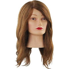 Manekeno galva su plaukais Comair Naturell Light Brown kaina ir informacija | Plaukų aksesuarai | pigu.lt