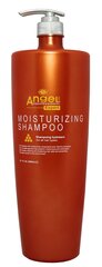 Drėkinantis šampūnas visų tipų plaukams Angel Professional Expert Moisturizing Shampoo, 2000 ml kaina ir informacija | Šampūnai | pigu.lt