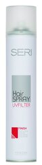 Lakas plaukams su UV filtru Farcom Professional SERI Hair Spray Finish, 400 ml kaina ir informacija | Plaukų formavimo priemonės | pigu.lt