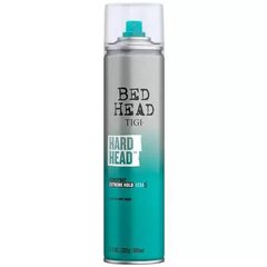 Stiprios fiksacijos greitai džiūstantis plaukų lakas Tigi Bed Head Hard Head Hold Hairspray, 385 ml kaina ir informacija | Plaukų formavimo priemonės | pigu.lt