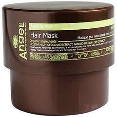 Kaukė sausiems pažeistiems plaukams Angel Helichrysum Pure Nourishing Hair Mask, 500 g цена и информация | Средства для укладки волос | pigu.lt