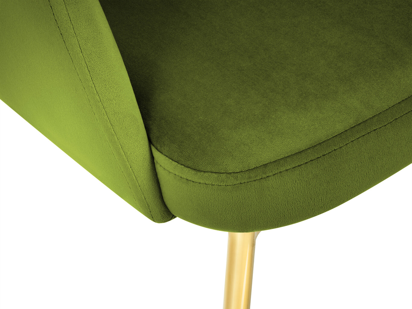 Kėdė Micadoni Home Chaya, žalia цена и информация | Virtuvės ir valgomojo kėdės | pigu.lt