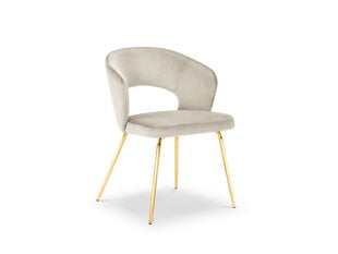Kėdė Micadoni Home Wedi, smėlio spalvos kaina ir informacija | Virtuvės ir valgomojo kėdės | pigu.lt