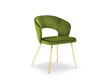 Kėdė Micadoni Home Wedi, žalia цена и информация | Virtuvės ir valgomojo kėdės | pigu.lt