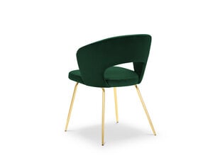 Kėdė Micadoni Home Wedi, tamsiai žalia kaina ir informacija | Virtuvės ir valgomojo kėdės | pigu.lt