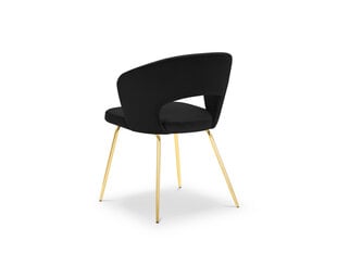 Kėdė Micadoni Home Wedi, juoda kaina ir informacija | Virtuvės ir valgomojo kėdės | pigu.lt