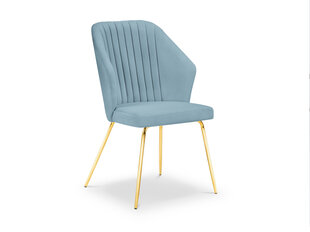 Kėdė Micadoni Home Cobra, šviesiai mėlyna kaina ir informacija | Virtuvės ir valgomojo kėdės | pigu.lt