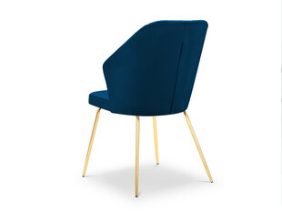 Kėdė Micadoni Home Cobra, tamsiai mėlyna kaina ir informacija | Virtuvės ir valgomojo kėdės | pigu.lt