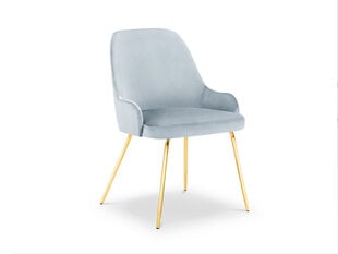 Kėdė Micadoni Home Cadiz, šviesiai mėlyna kaina ir informacija | Virtuvės ir valgomojo kėdės | pigu.lt