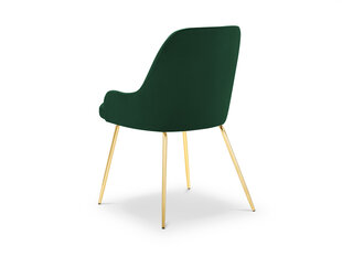 Kėdė Micadoni Home Cadiz, tamsiai žalia kaina ir informacija | Virtuvės ir valgomojo kėdės | pigu.lt