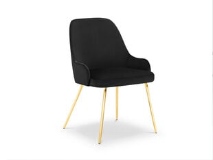 Kėdė Micadoni Home Cadiz, juoda kaina ir informacija | Virtuvės ir valgomojo kėdės | pigu.lt