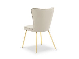 Kėdė Micadoni Home Ari, smėlio spalvos kaina ir informacija | Virtuvės ir valgomojo kėdės | pigu.lt