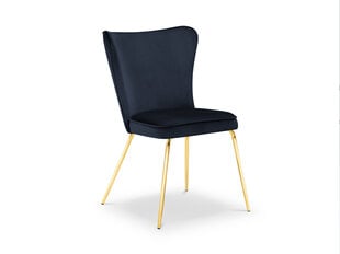 Kėdė Micadoni Home Ari, tamsiai mėlyna kaina ir informacija | Virtuvės ir valgomojo kėdės | pigu.lt