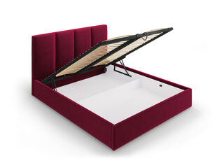 Кровать Micadoni Home Pyla, 180x200 см, красная цена и информация | Кровати | pigu.lt