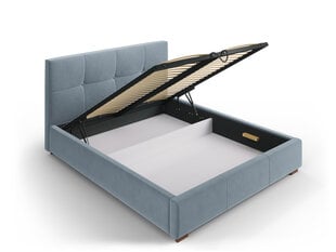 Кровать Micadoni Home Sage, 140x200 см, синяя цена и информация | Кровати | pigu.lt