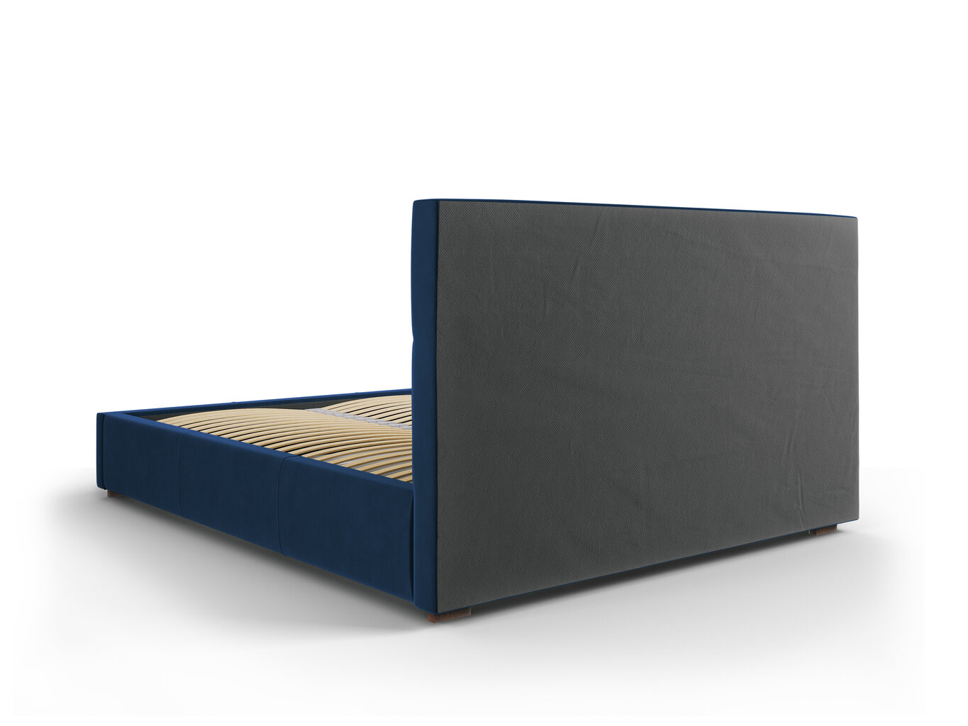 Lova Micadoni Home Sage, 160x200cm, tamsiai mėlyna kaina ir informacija | Lovos | pigu.lt
