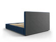 Lova Micadoni Home Seri, 180x200cm, tamsiai mėlyna kaina ir informacija | Lovos | pigu.lt