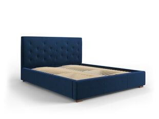 Кровать Micadoni Home Seri, 180x200 см, темно-синяя цена и информация | Кровати | pigu.lt