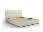 Кровать Micadoni Home Sage 45, 160x200 см, бежевая