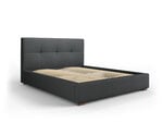 Кровать Micadoni Home Sage 45, 160x200 см, темно-серая