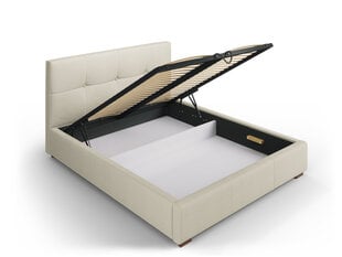 Кровать Micadoni Home Sage 45, 180x200 см, бежевая цена и информация | Кровати | pigu.lt