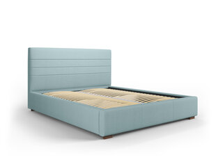 Кровать Micadoni Home Aranda 45, 140x200 см, светло-синяя цена и информация | Кровати | pigu.lt