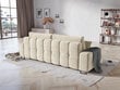 Sofa Micadoni Home Byron 3S, smėlio spalvos kaina ir informacija | Sofos | pigu.lt