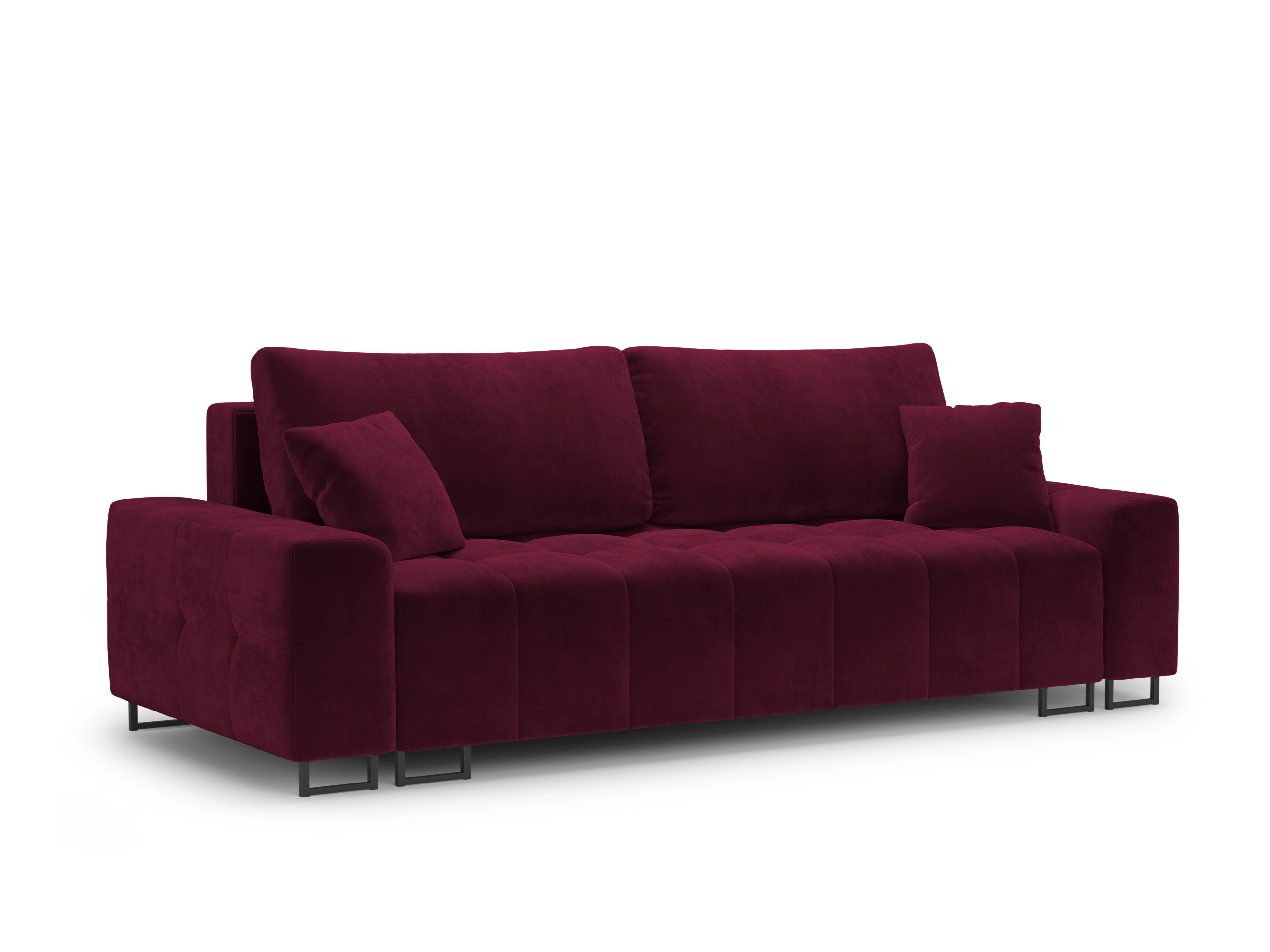 Sofa Micadoni Home Byron 3S, raudona