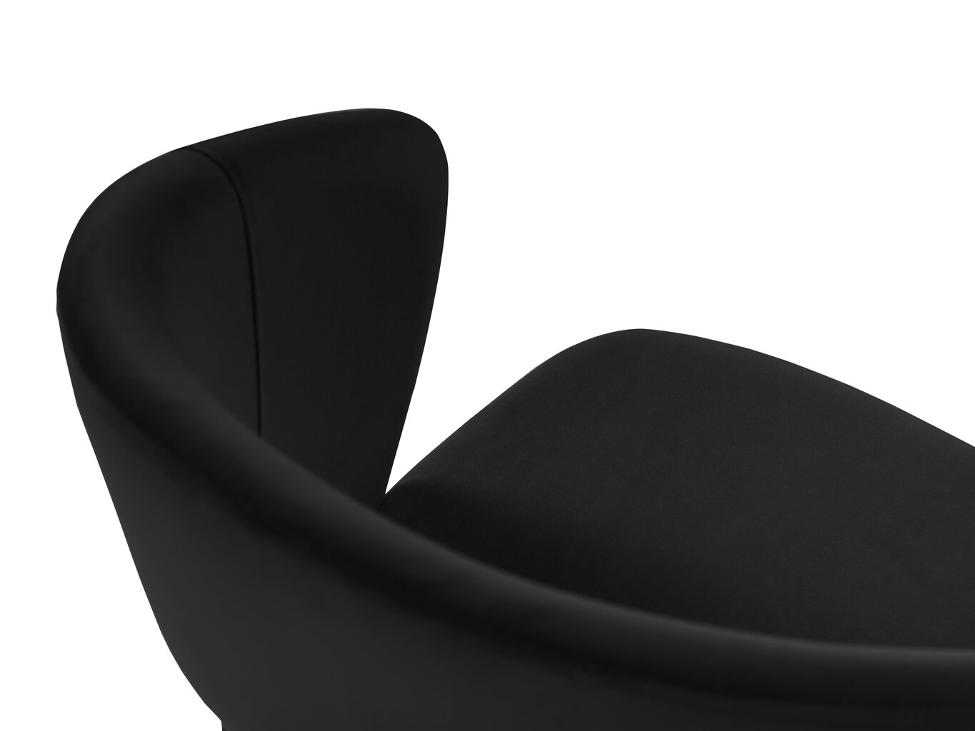 Kėdė Micadoni Home Goa, juoda kaina ir informacija | Virtuvės ir valgomojo kėdės | pigu.lt