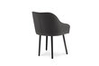 Kėdė Micadoni Home Nissi, tamsiai pilka kaina ir informacija | Virtuvės ir valgomojo kėdės | pigu.lt