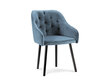 Kėdė Micadoni Home Nissi, mėlyna kaina ir informacija | Virtuvės ir valgomojo kėdės | pigu.lt