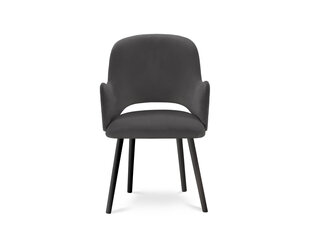 Kėdė Micadoni Home Marin, tamsiai pilka kaina ir informacija | Virtuvės ir valgomojo kėdės | pigu.lt