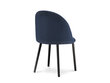 Kėdė Micadoni Home Ventura, tamsiai mėlyna kaina ir informacija | Virtuvės ir valgomojo kėdės | pigu.lt