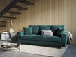 Sofa Micadoni Home Moghan 3S, žalia/juoda цена и информация | Sofos | pigu.lt