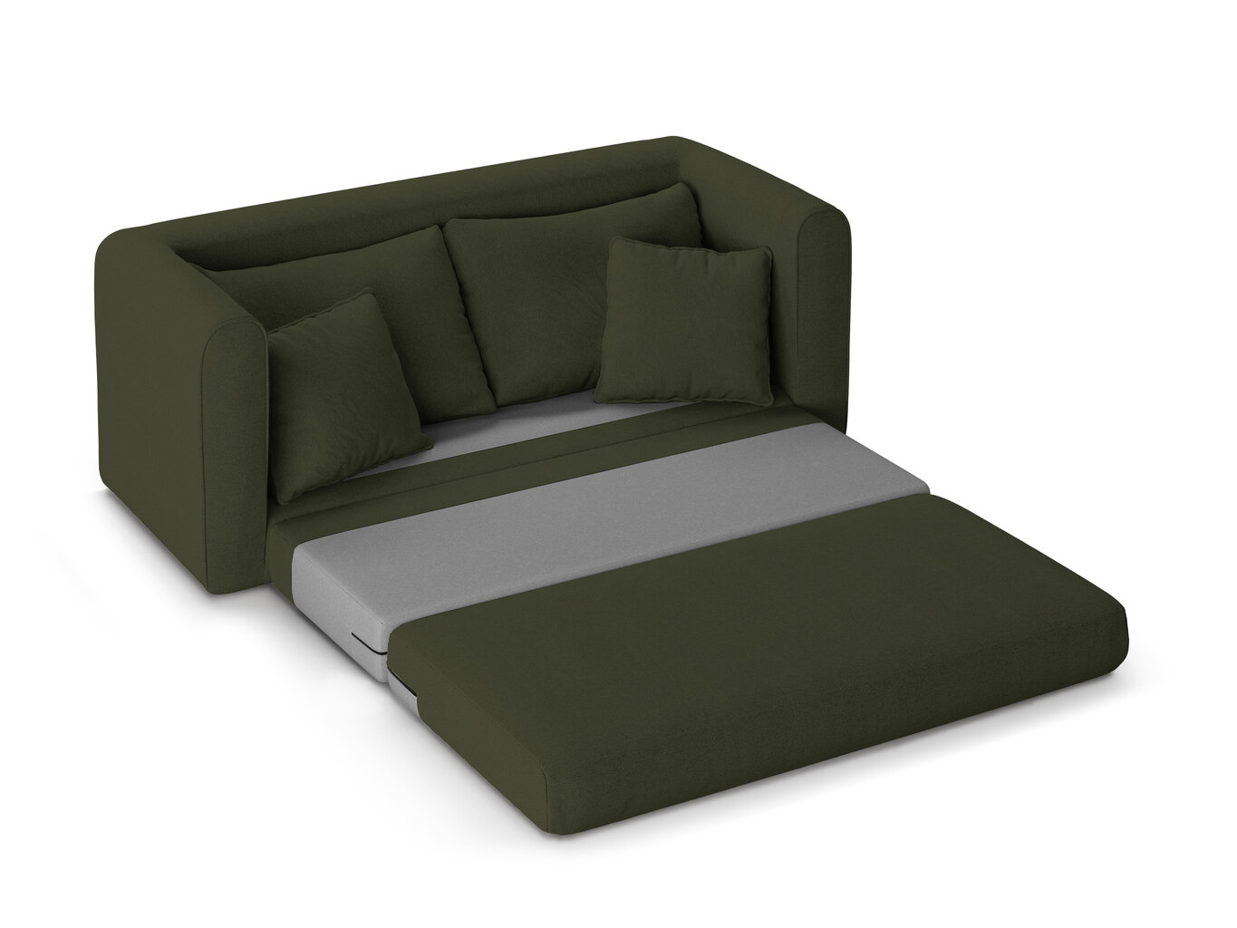 Sofa Micadoni Home Lido 2S, žalia цена и информация | Sofos | pigu.lt