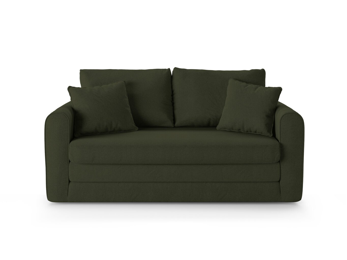 Sofa Micadoni Home Lido 2S, žalia цена и информация | Sofos | pigu.lt