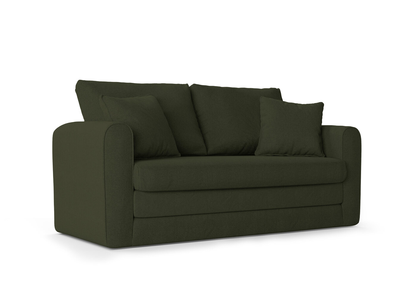 Sofa Micadoni Home Lido 2S, žalia цена и информация | Sofos | pigu.lt