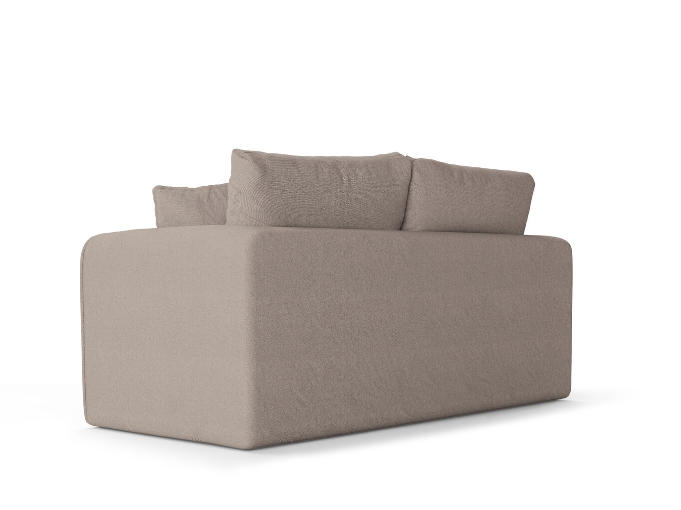 Sofa Micadoni Home Lido 2S, smėlio spalvos цена и информация | Sofos | pigu.lt