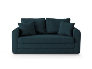 Sofa Micadoni Home Lido 2S, mėlyna kaina ir informacija | Sofos | pigu.lt