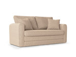 Sofa Micadoni Home Lido 2S 52, smėlio spalvos